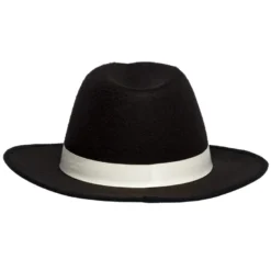 Sort Luksus Gangsterhat