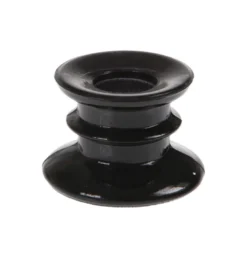 Sort Lysestage, 4 cm