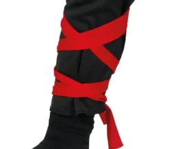 Sort Ninja Kriger - Kostume Til Drenge (3 - 12 år)