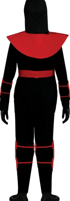 Sort Ninja Kriger - Kostume Til Drenge (3 - 12 år)
