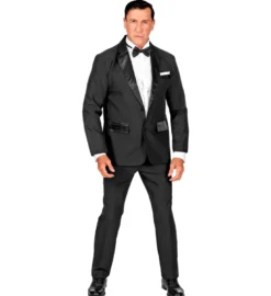 Sort Tuxedo Kostume, Agent Udklædning