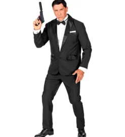 Sort Tuxedo Kostume, Agent Udklædning