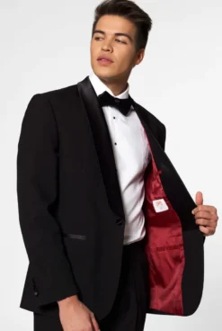 Sort Tuxedo - OppoSuits®