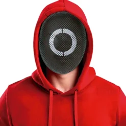 Sort Vagt Maske ala. Squid Game Circle Guard
