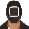 Sort Vagt Maske ala. Squid Game Square Guard