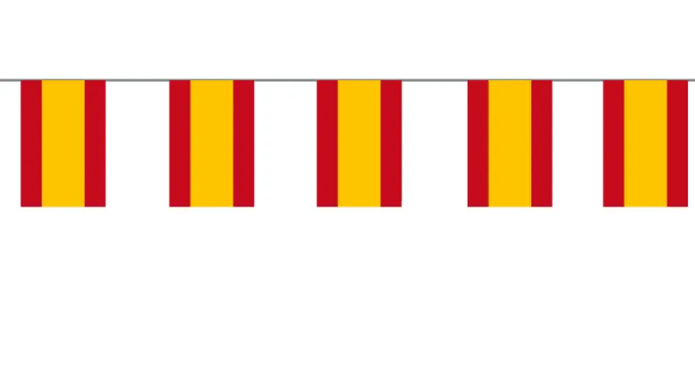 Spansk Flagguirlande, Stor