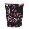 Sparkling Pink ''Happy Birthday'' Kopper