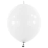 Standard Link-Ballon Frosty White, 30 cm