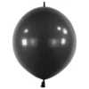 Standard Link-Ballon Jet Black, 30 cm
