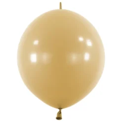 Standard Link-Ballon Mocha Brown, 30 cm