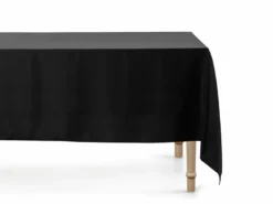 Stofdug Sort, 180 x 300 cm