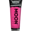 Stor Pink UV Maling m/Svamp Applikator, 75ml