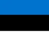 Stort Estlands Stof Flag, 90 x 150 cm