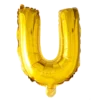 Stort Guld Folie Bogstav - ''U''