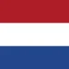 Stort Hollandsk Stof Flag, 90 x 150 cm