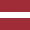 Stort Letlands Stof Flag, 90 x 150 cm
