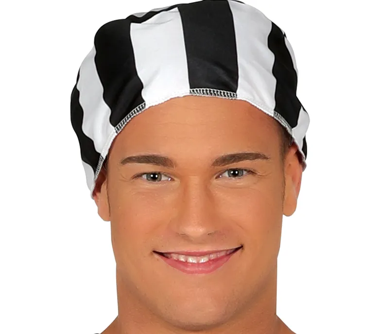 Stribet Fangekostume til Voksne