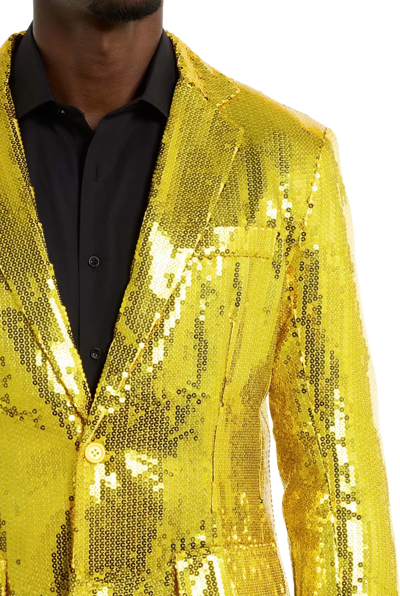 Suitmeister™ Blazer - Paillet Gul