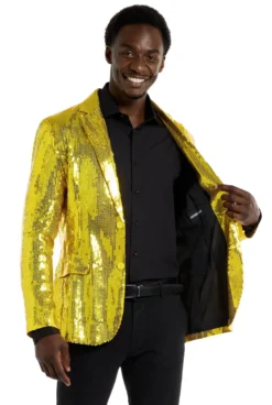 Suitmeister™ Blazer - Paillet Gul