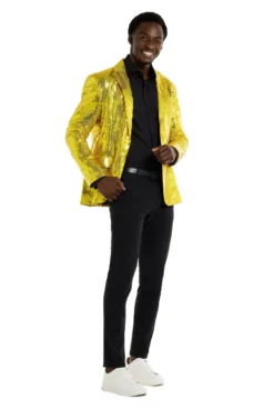 Suitmeister™ Blazer - Paillet Gul