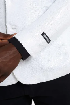 Suitmeister™ Blazer - Paillet Hvid