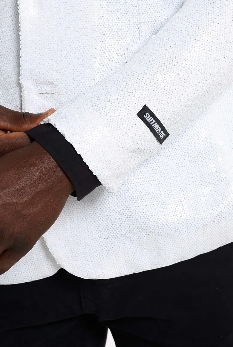 Suitmeister™ Blazer - Paillet Hvid