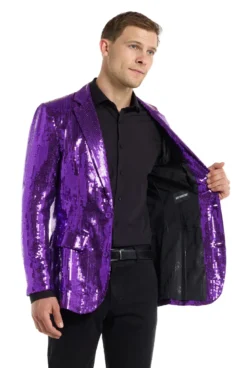 Suitmeister™ Blazer - Paillet Lilla