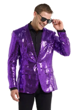 Suitmeister™ Blazer - Paillet Lilla