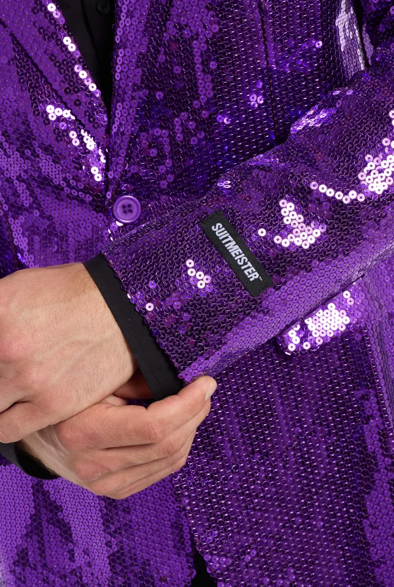 Suitmeister™ Blazer - Paillet Lilla