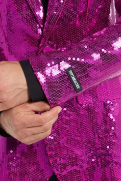 Suitmeister™ Blazer - Paillet Pink