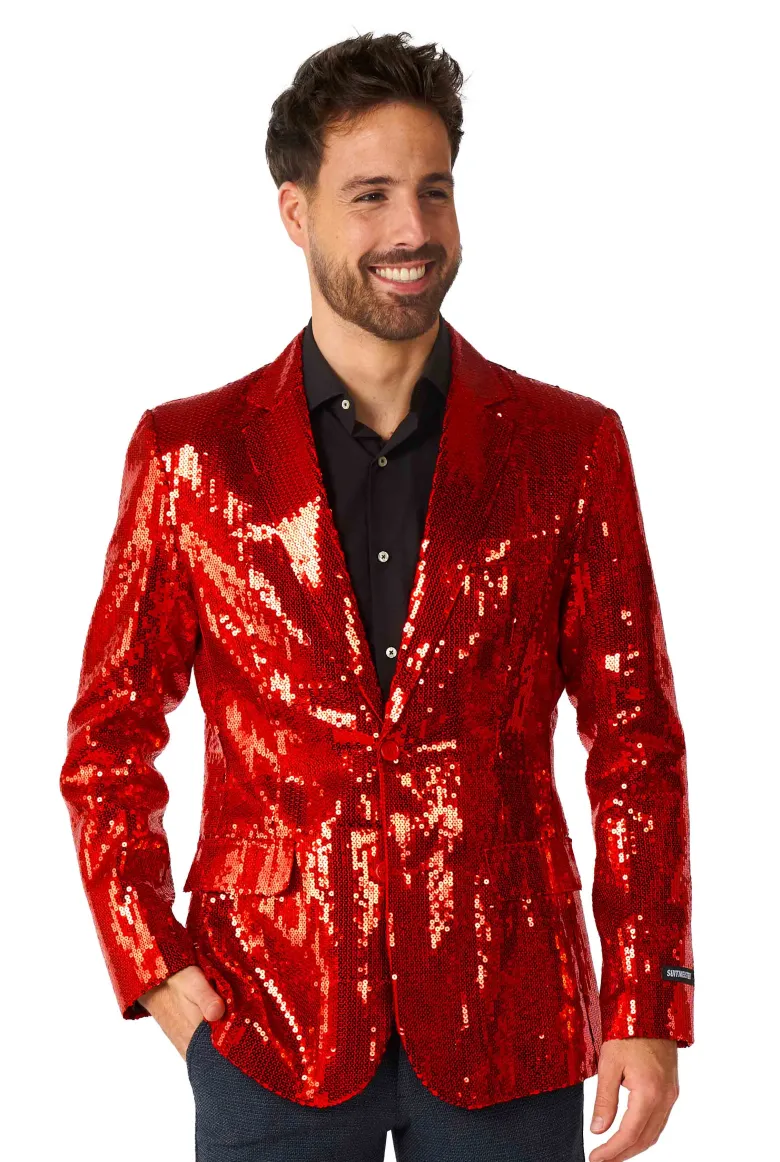 Suitmeister™ Blazer - Paillet Rød