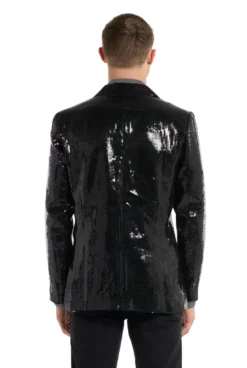Suitmeister™ Blazer - Paillet Sort