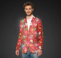 Suitmeister™ Blazer Red Icons med Lys