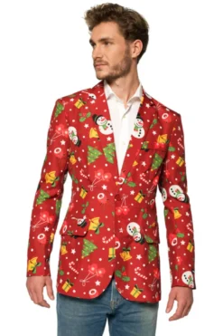 Suitmeister™ Blazer Red Icons med Lys