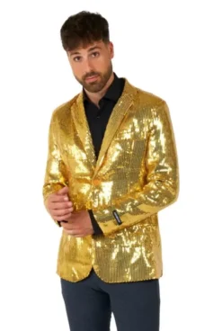 Suitmeister™ Blazer Sequins Gold