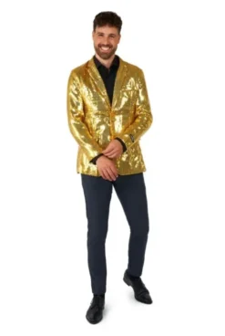 Suitmeister™ Blazer Sequins Gold