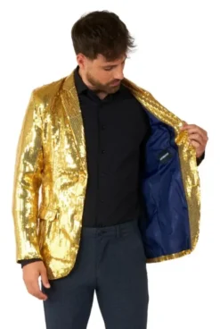 Suitmeister™ Blazer Sequins Gold