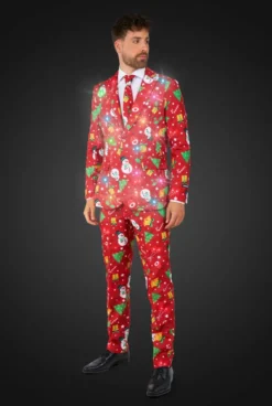 Suitmeister™ Christmas Red Icons - Light Up
