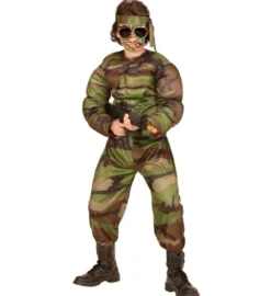 Super Muskel Camouflage Soldat