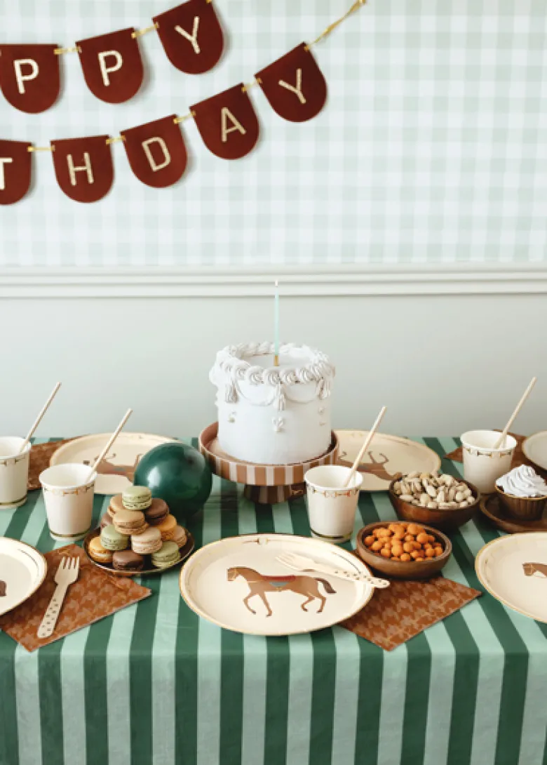 Tallerkener Hest, 23 cm (6 Stk.)