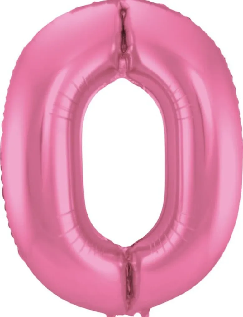 Tal Shape Folieballon "Mat Pink" 86 cm - 0 Tal