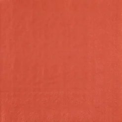 Terracotta Frokostservietter 33 x 33 cm, 25 stk.