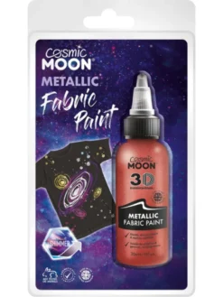 Tøjmaling Metallic Rød - Vegan