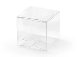 Transparente Æsker 5x5x5 cm, 10 stk.