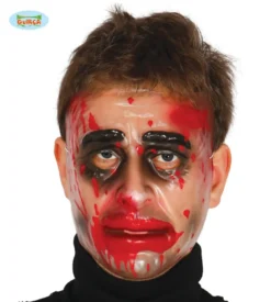 Transparent Zombie Maske - Mand