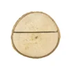 Træ Bordkort Holdere, Diameter 3-4 cm (6 Stk.)
