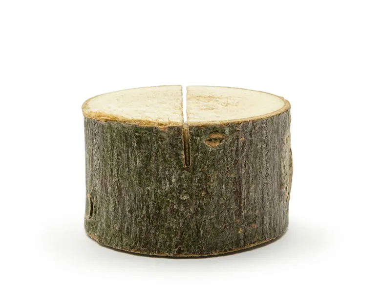 Træ Bordkort Holdere, Diameter 3-4 cm (6 Stk.)