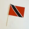Trinidad Tobago Stofflag på Træpind, 30x45 cm