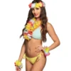 Tropisk Hawaii Blomsterkrans Kit, Multifarvet
