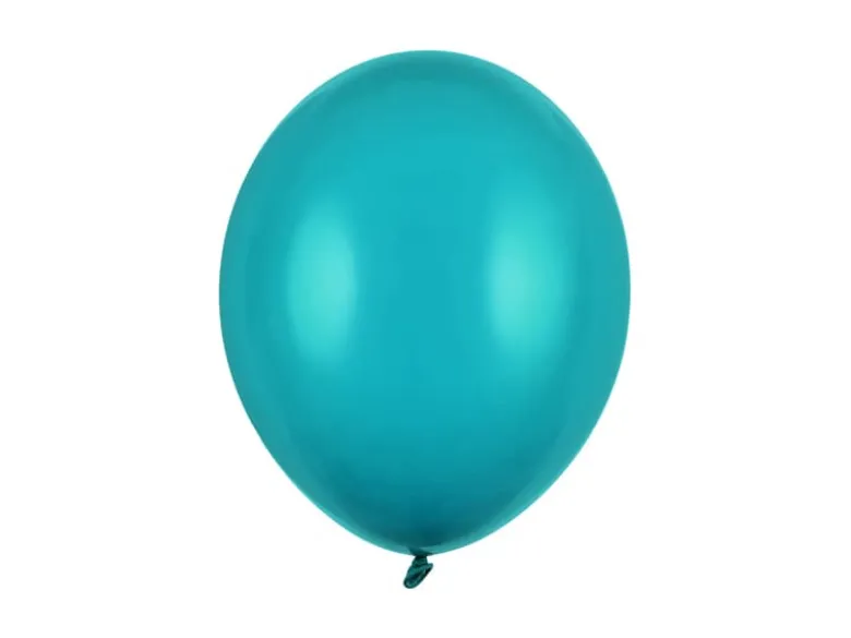 Turkise Balloner "Lagoon Blue" 30 cm, 50 stk.